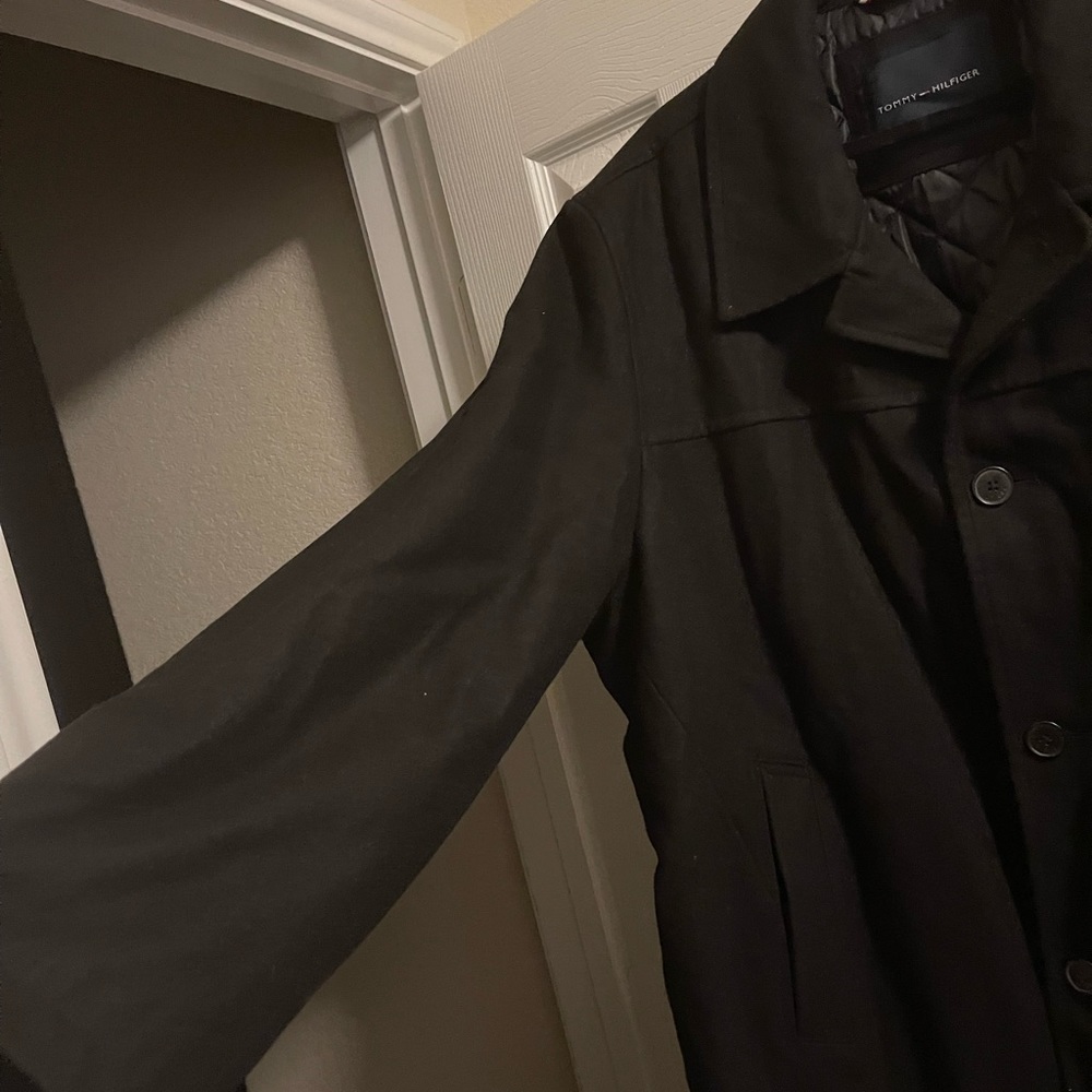 Mens Tommy Hilfiger Pea Coat